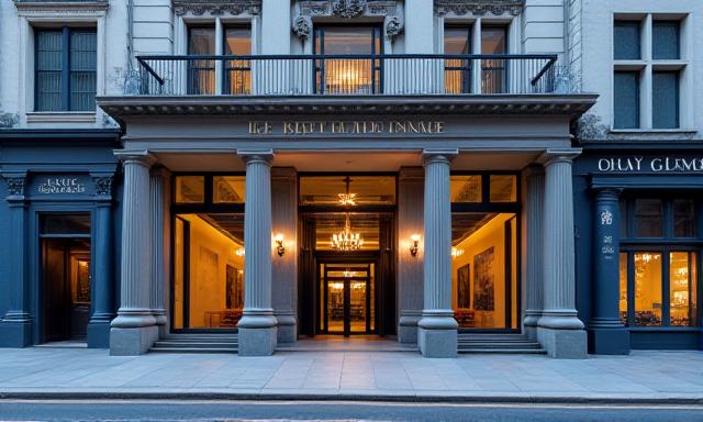 Exterior view of 430 Strand, London